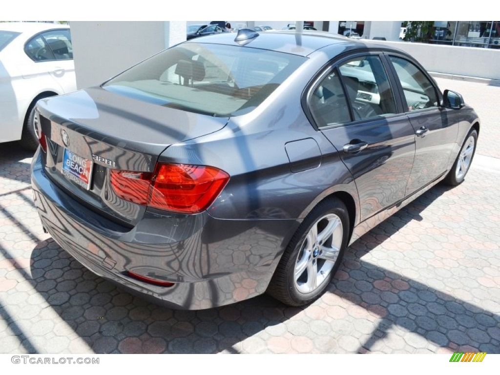 2012 3 Series 328i Sedan - Mineral Grey Metallic / Black photo #3