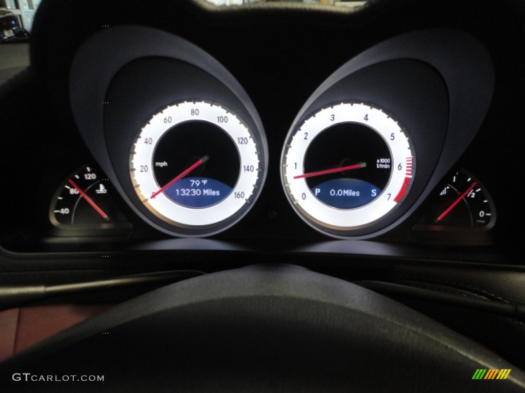 2009 Mercedes-Benz SL 550 Roadster Gauges Photo #66930490