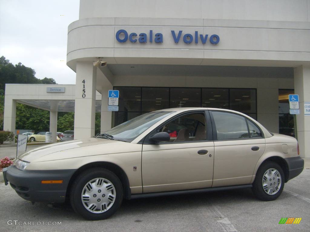 1997 S Series SL1 Sedan - Gold / Tan photo #1
