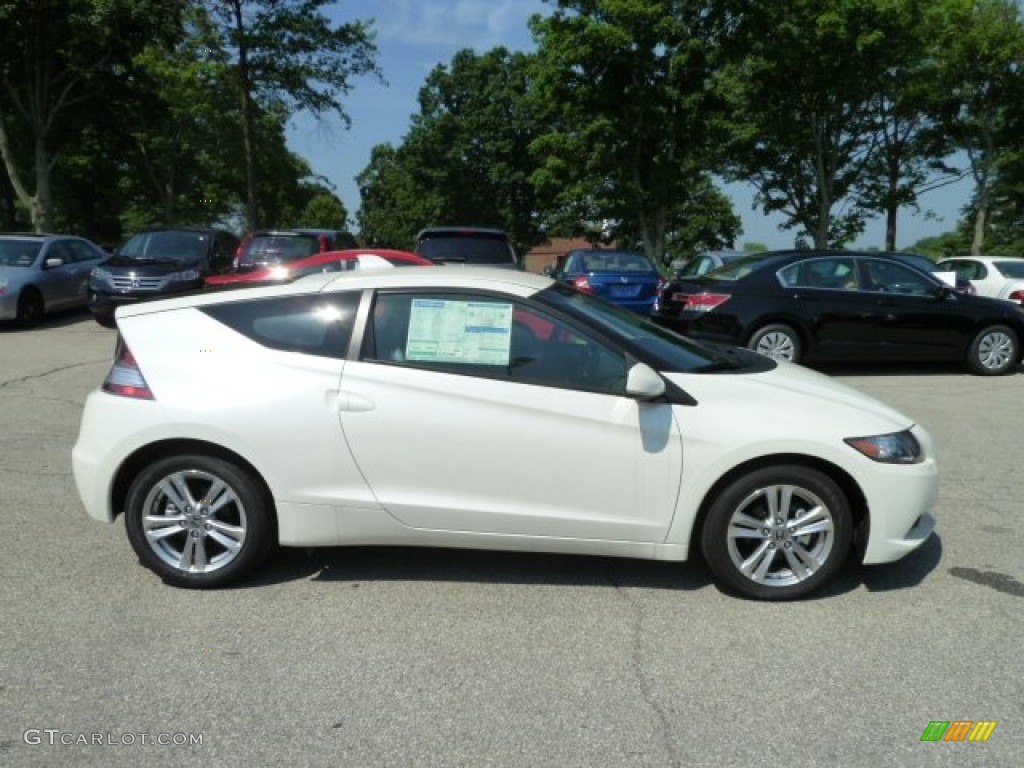 Premium White Pearl 2012 Honda CR-Z EX Sport Hybrid Exterior Photo #66931333
