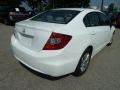 Taffeta White - Civic LX Sedan Photo No. 4