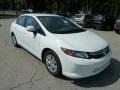Taffeta White - Civic LX Sedan Photo No. 6