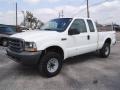 2003 Oxford White Ford F250 Super Duty XL SuperCab 4x4  photo #1