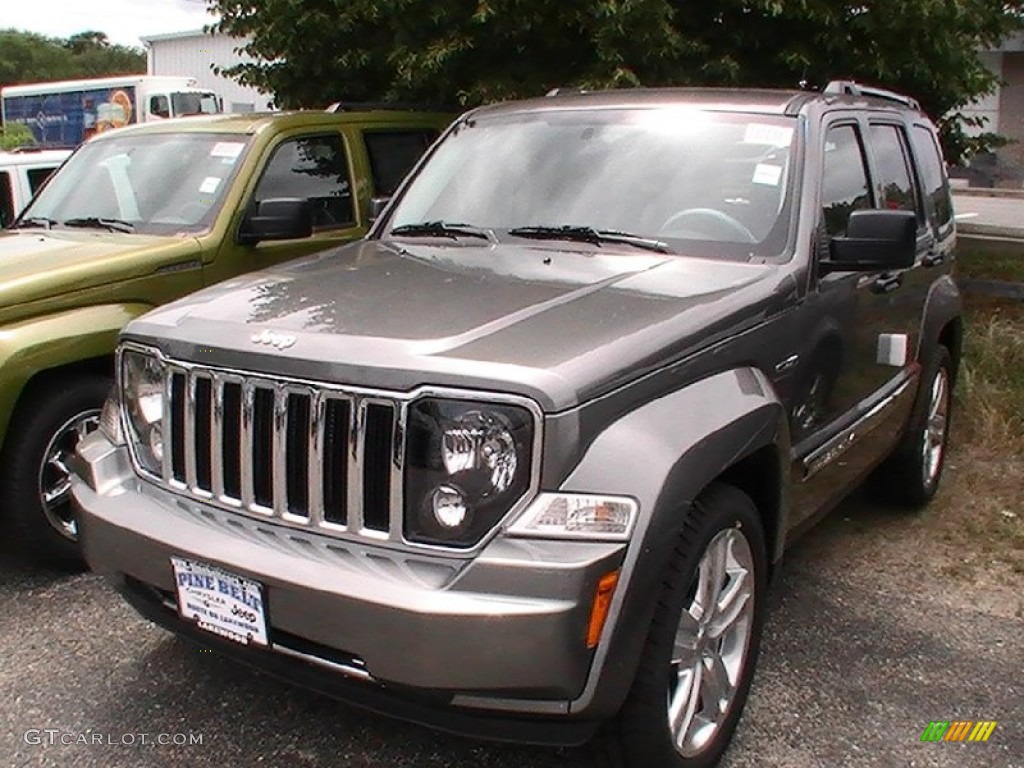 2012 Liberty Jet 4x4 - Mineral Gray Metallic / Dark Slate Gray photo #1