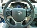 2012 Dyno Blue Pearl Honda Civic LX Sedan  photo #17