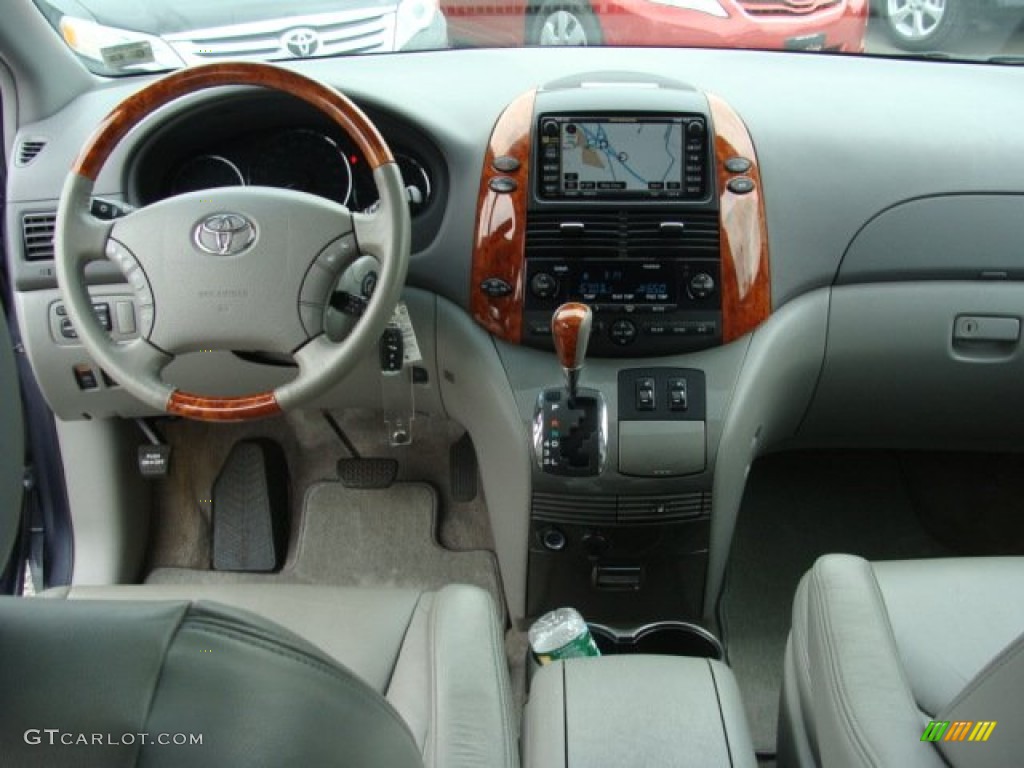 2010 Toyota Sienna Limited Stone Dashboard Photo #66933757