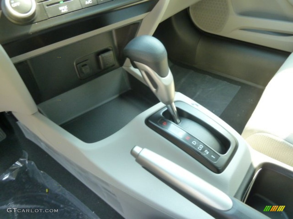 2012 Civic LX Coupe - Rallye Red / Gray photo #15