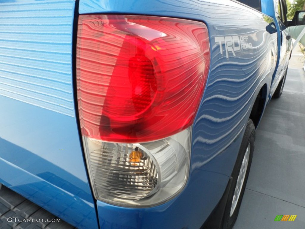 2007 Tundra SR5 TRD Double Cab - Blue Streak Metallic / Graphite Gray photo #18