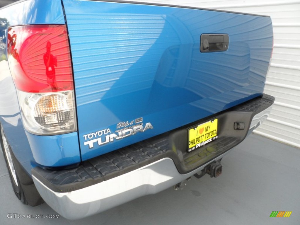 2007 Tundra SR5 TRD Double Cab - Blue Streak Metallic / Graphite Gray photo #19