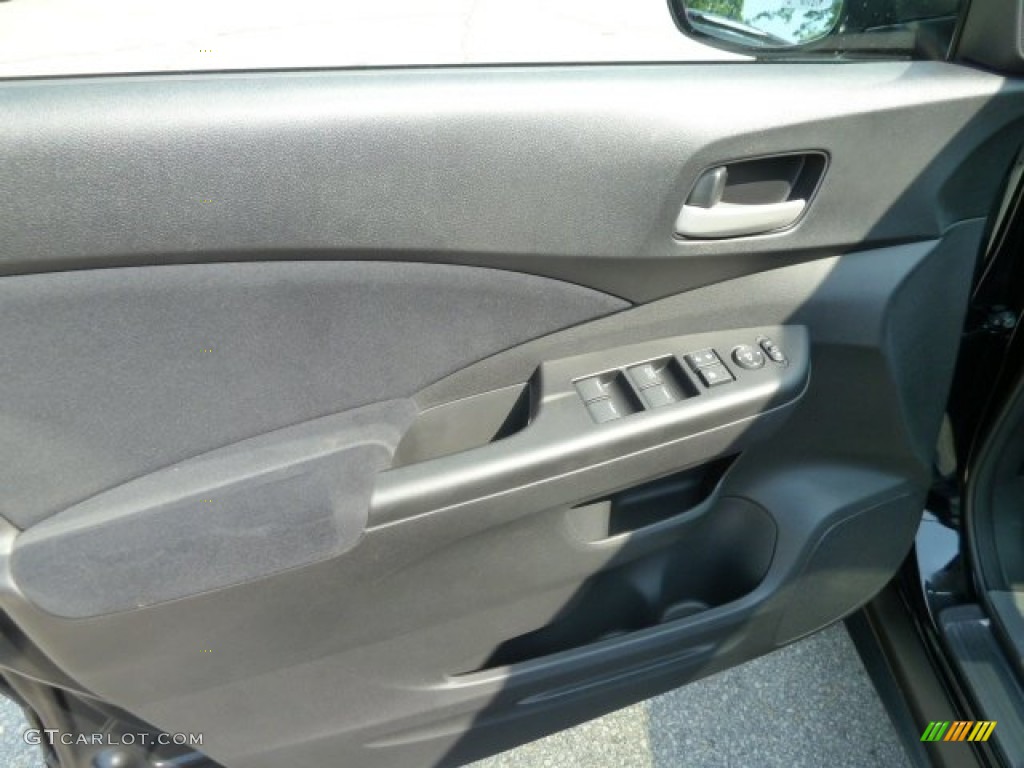 2012 CR-V LX 4WD - Crystal Black Pearl / Black photo #14