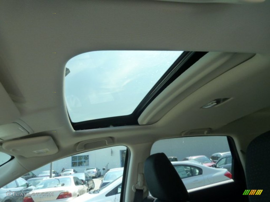 2012 CR-V LX 4WD - Crystal Black Pearl / Black photo #16