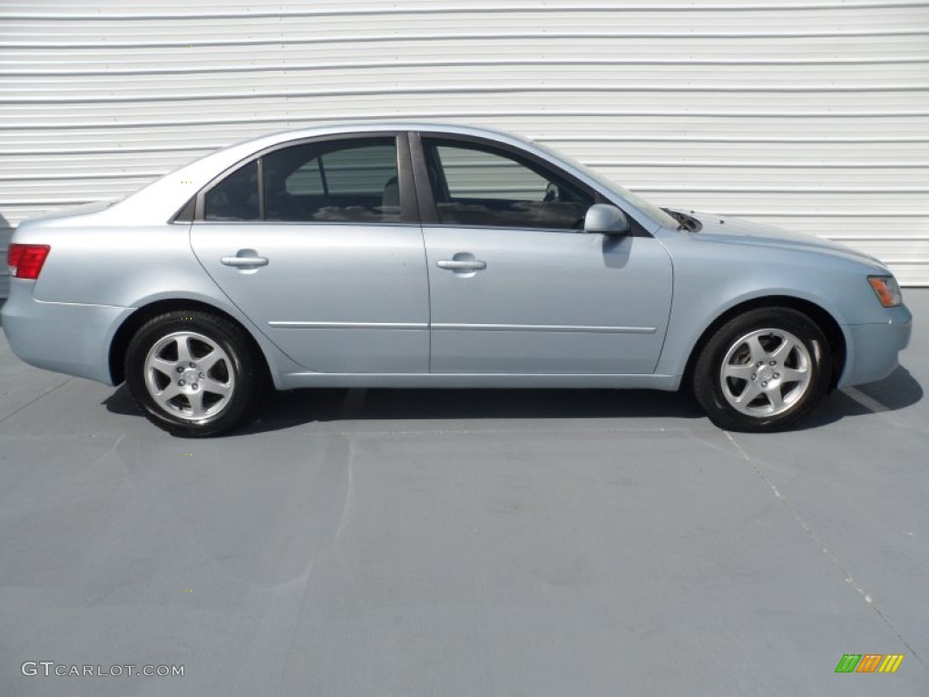 Silver Blue Metallic 2006 Hyundai Sonata GLS V6 Exterior Photo #66935983