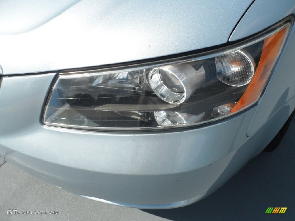 2006 Sonata GLS V6 - Silver Blue Metallic / Gray photo #8