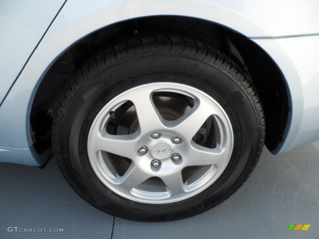 2006 Sonata GLS V6 - Silver Blue Metallic / Gray photo #11