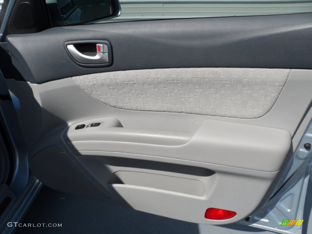 2006 Sonata GLS V6 - Silver Blue Metallic / Gray photo #20