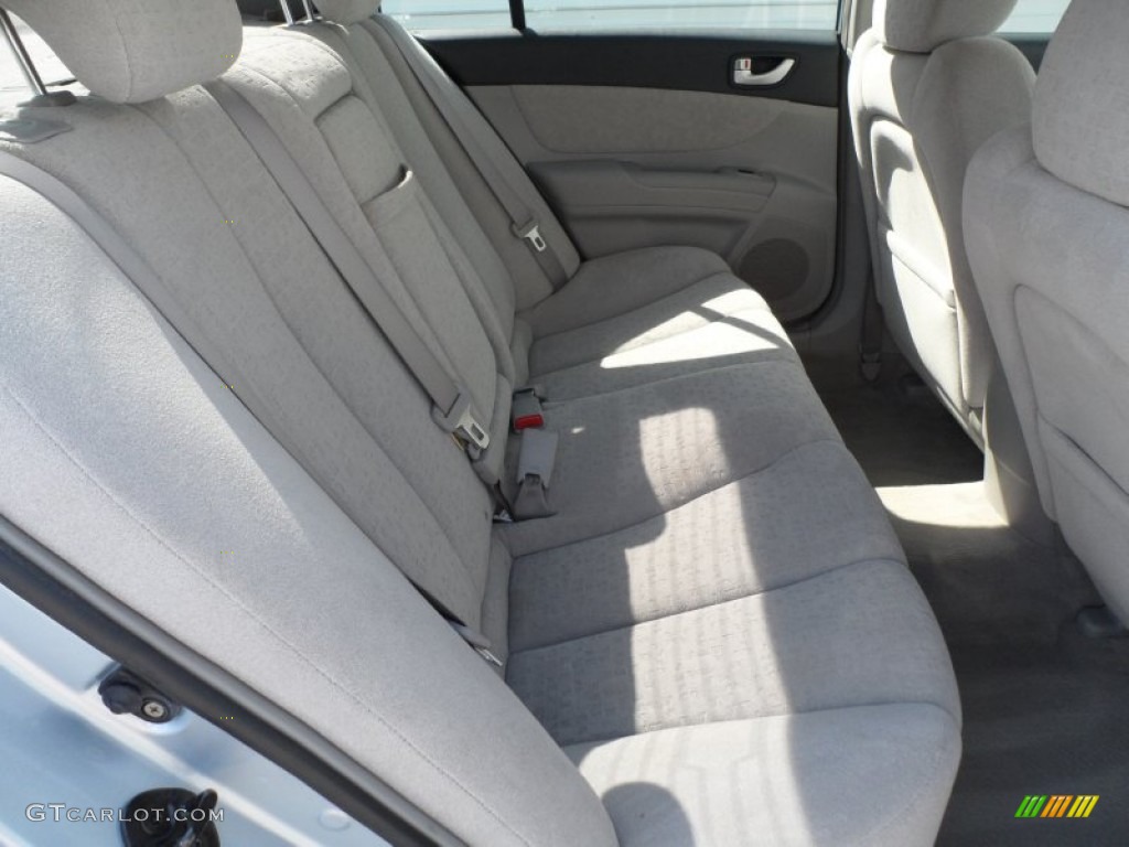 2006 Sonata GLS V6 - Silver Blue Metallic / Gray photo #24