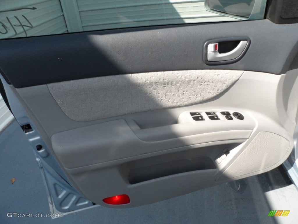2006 Sonata GLS V6 - Silver Blue Metallic / Gray photo #28