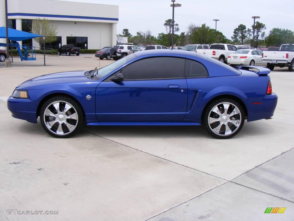2004 Ford Mustang V6 Coupe Custom Wheels Photo #6693623