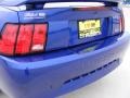 2004 Sonic Blue Metallic Ford Mustang V6 Coupe  photo #11