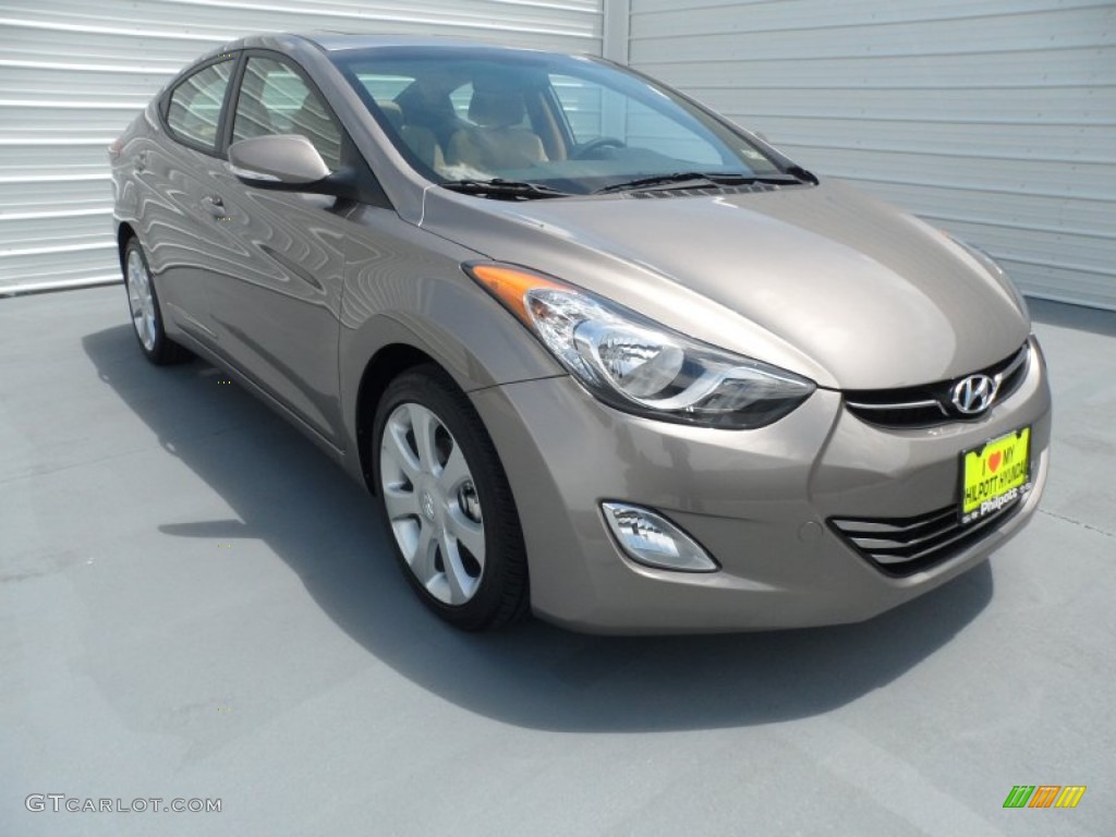 2013 Elantra Limited - Desert Bronze / Beige photo #1