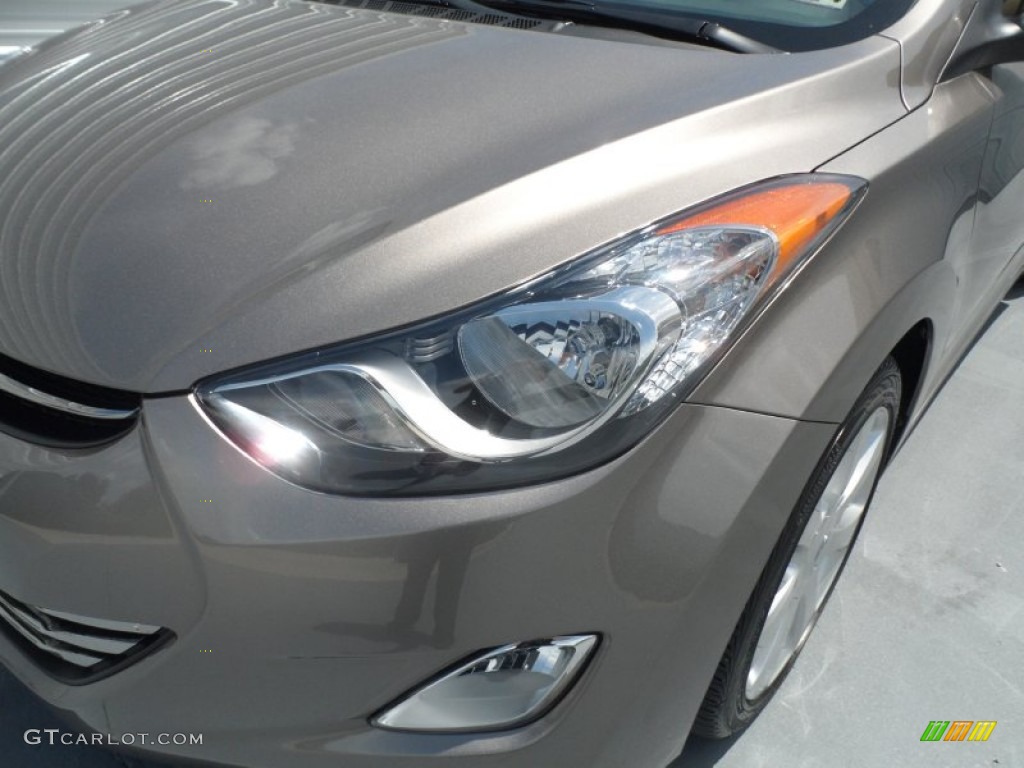 2013 Elantra Limited - Desert Bronze / Beige photo #8