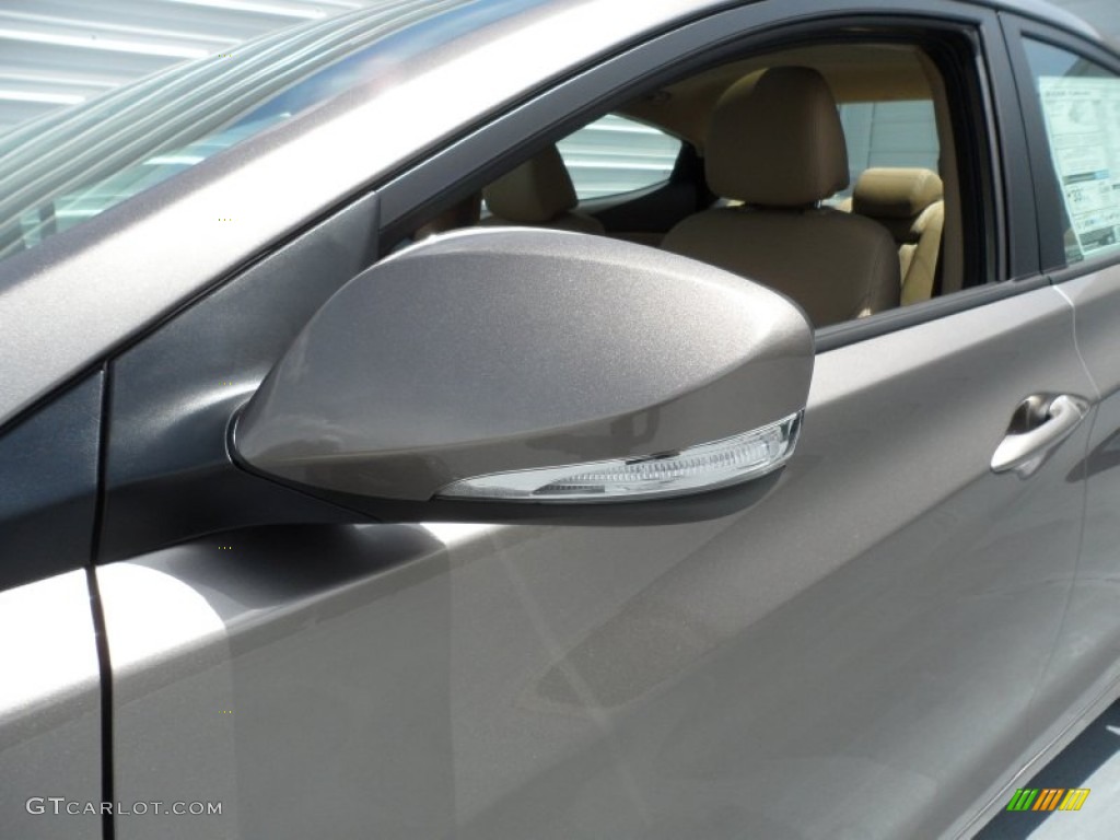 2013 Elantra Limited - Desert Bronze / Beige photo #11