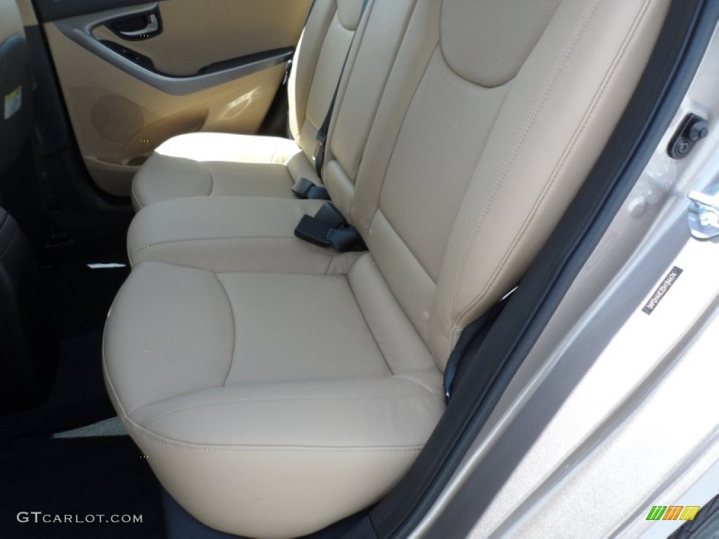 2013 Elantra Limited - Desert Bronze / Beige photo #21