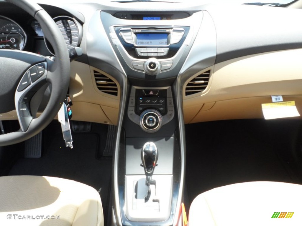 2013 Elantra Limited - Desert Bronze / Beige photo #28
