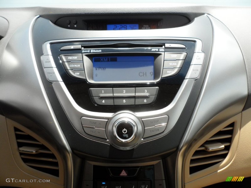 2013 Elantra Limited - Desert Bronze / Beige photo #29