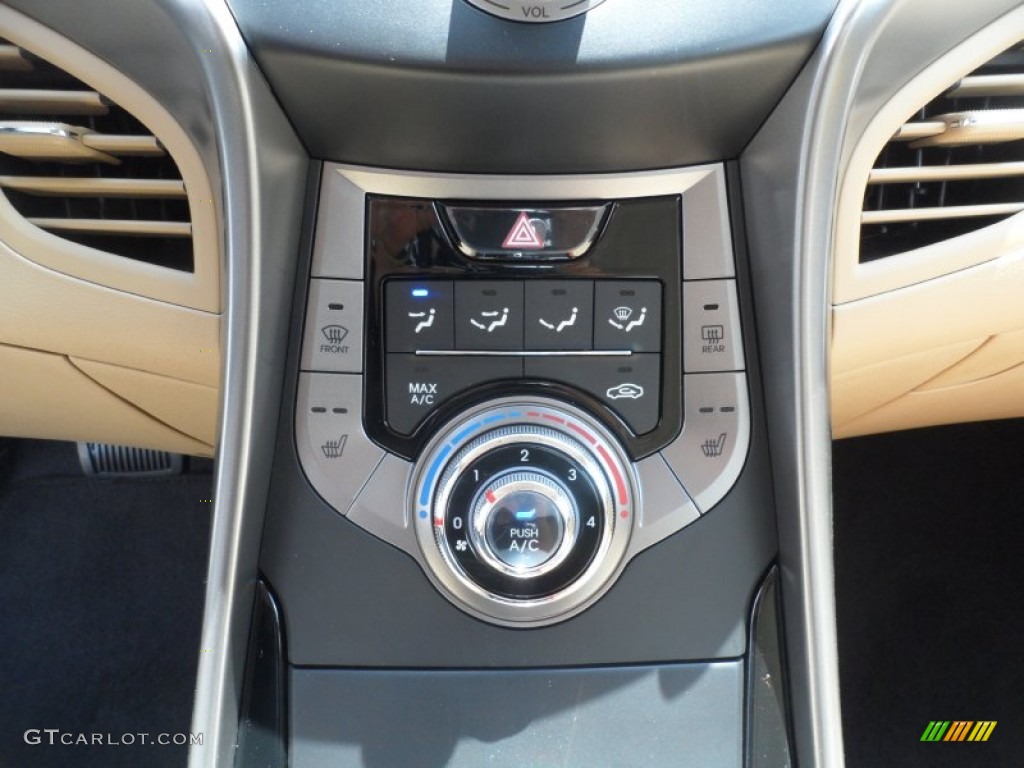 2013 Elantra Limited - Desert Bronze / Beige photo #30