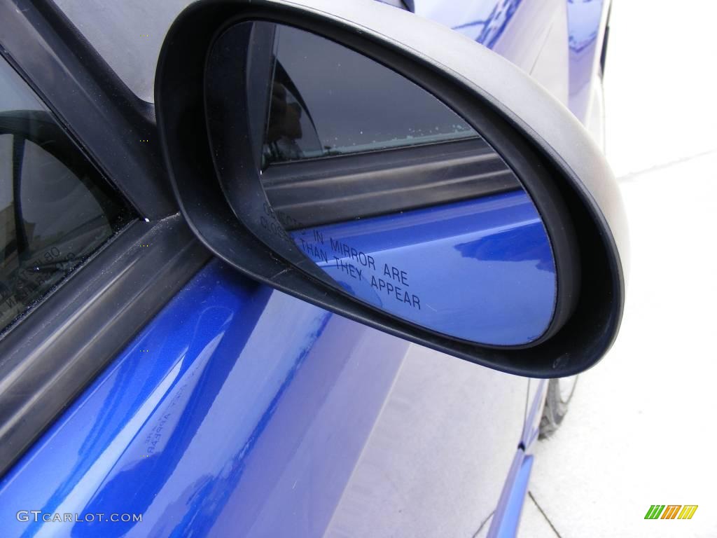 2004 Mustang V6 Coupe - Sonic Blue Metallic / Dark Charcoal photo #16