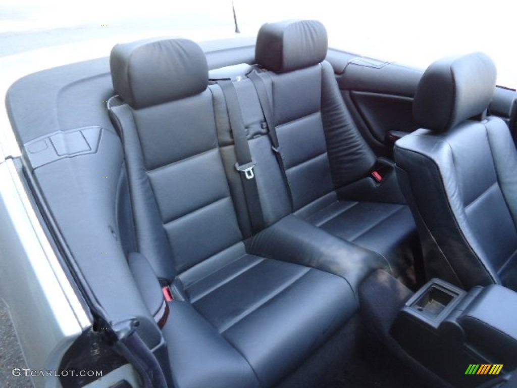 2004 3 Series 325i Convertible - Titanium Silver Metallic / Black photo #12