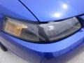 2004 Sonic Blue Metallic Ford Mustang V6 Coupe  photo #19