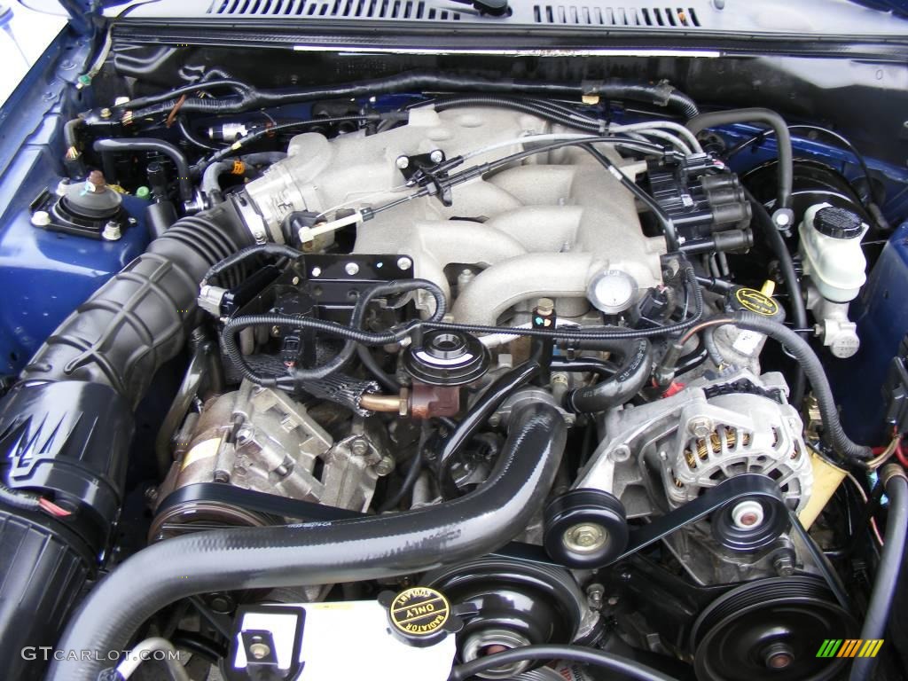 2004 Mustang V6 Coupe - Sonic Blue Metallic / Dark Charcoal photo #21