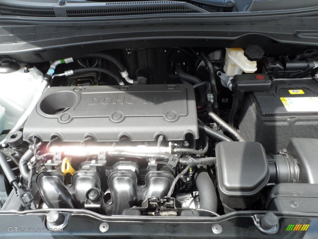 2012 Hyundai Tucson Limited 2.4 Liter DOHC 16-Valve CVVT 4 Cylinder Engine Photo #66938587