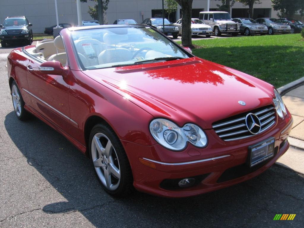 2005 Mars Red MercedesBenz CLK 500 Cabriolet 6557634 Photo 5