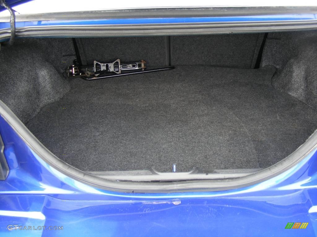 2004 Mustang V6 Coupe - Sonic Blue Metallic / Dark Charcoal photo #28