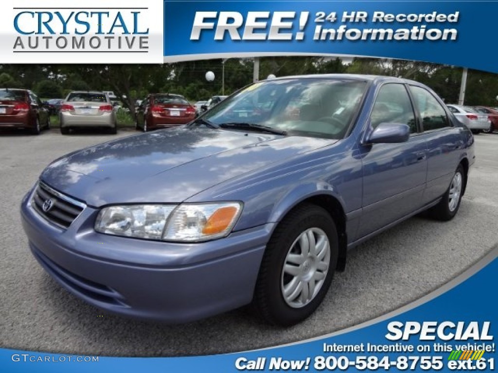 2000 Camry LE - Constellation Blue Pearl / Gray photo #1