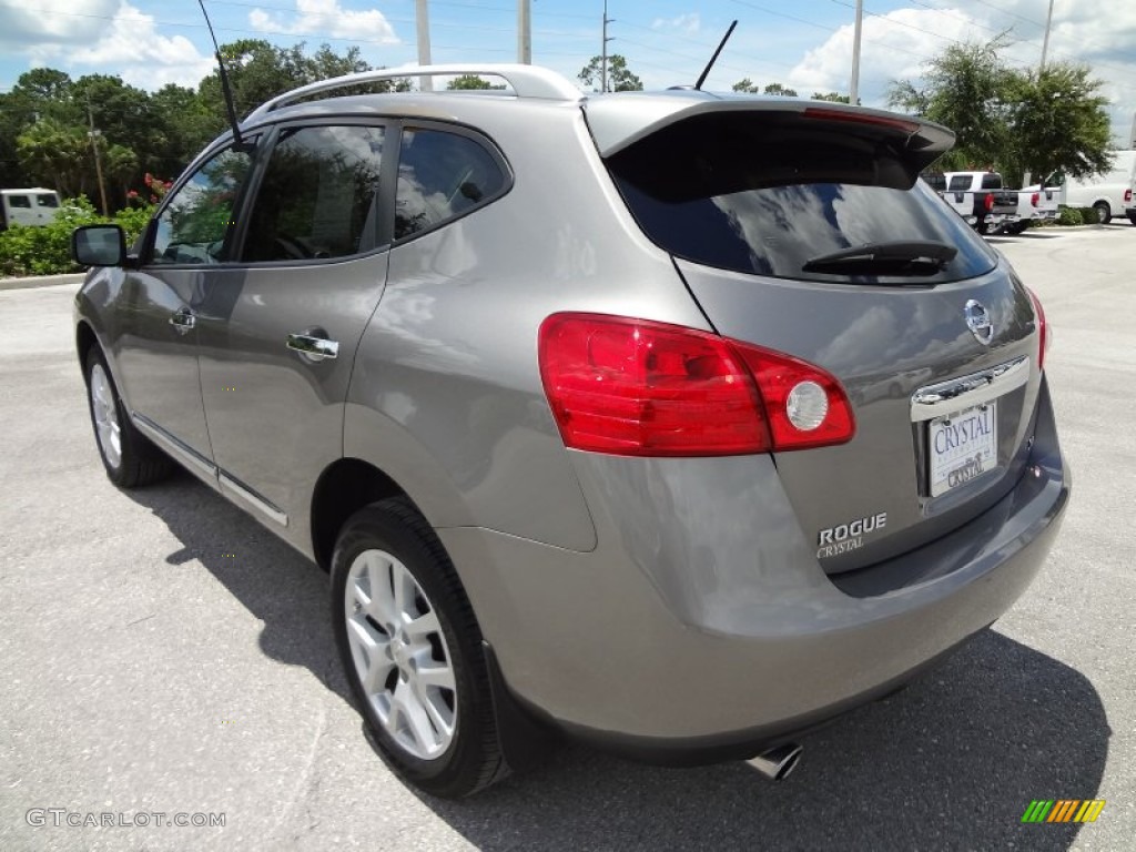 2011 Rogue SL - Gotham Gray Metallic / Gray photo #3