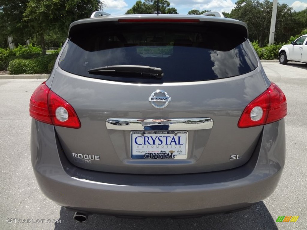 2011 Rogue SL - Gotham Gray Metallic / Gray photo #8