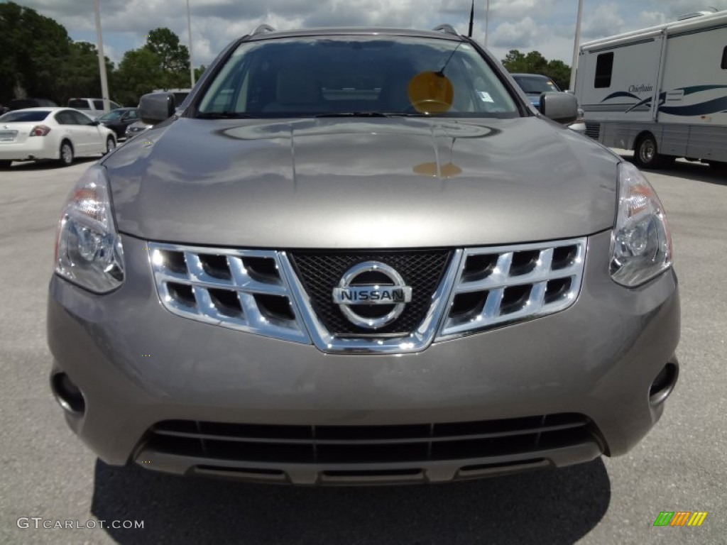 2011 Rogue SL - Gotham Gray Metallic / Gray photo #14