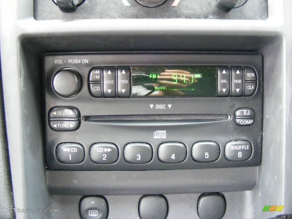 2004 Mustang V6 Coupe - Sonic Blue Metallic / Dark Charcoal photo #37