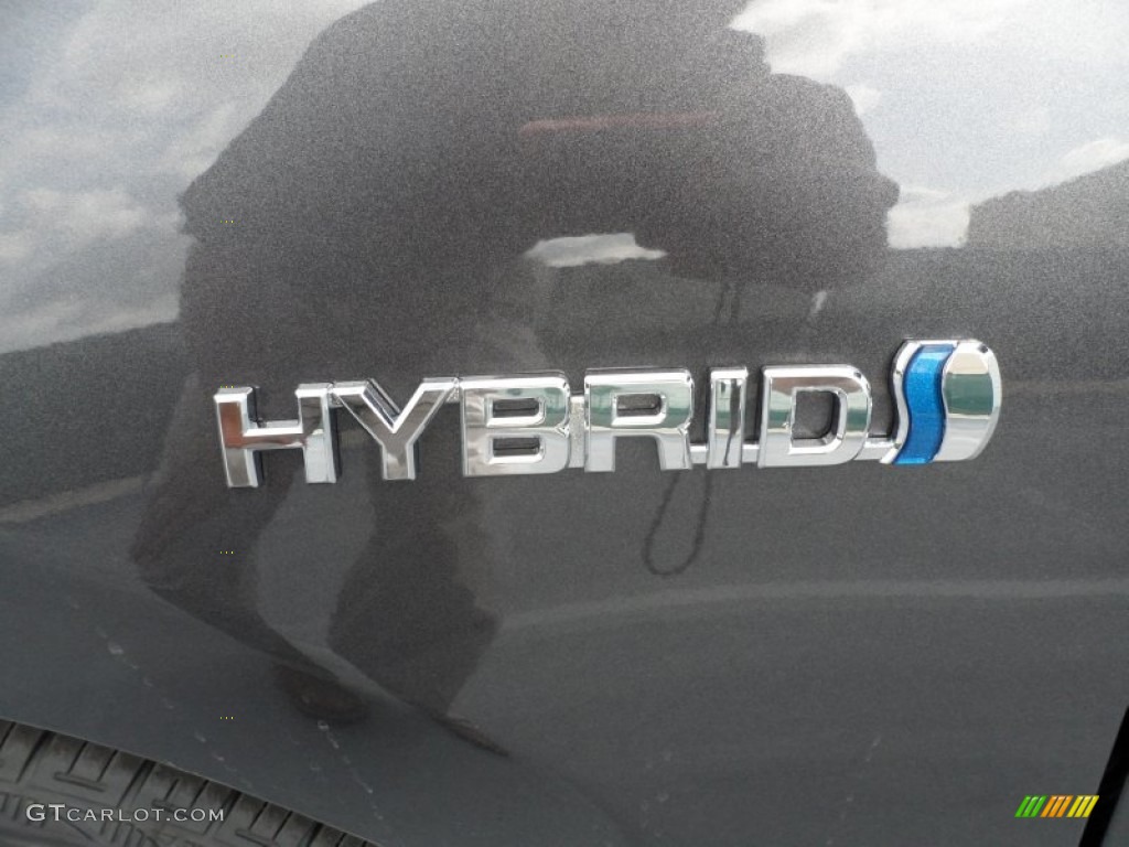 2012 Prius c Hybrid Four - Magnetic Gray Metallic / Black photo #11
