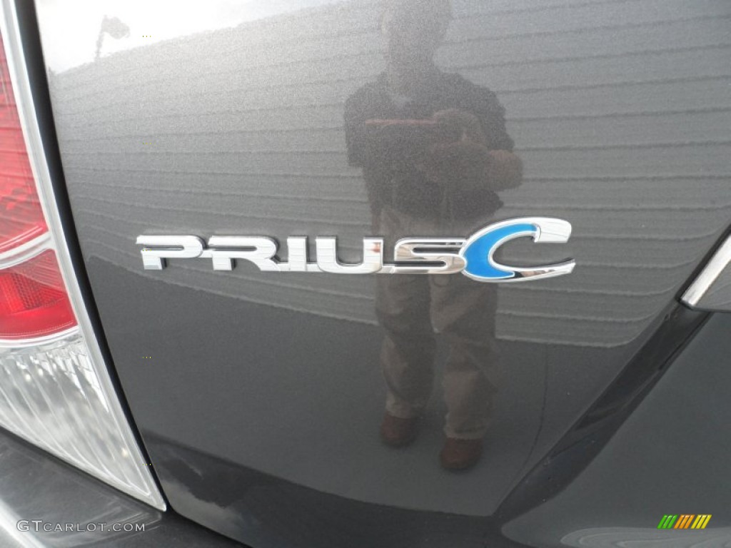 2012 Prius c Hybrid Four - Magnetic Gray Metallic / Black photo #15