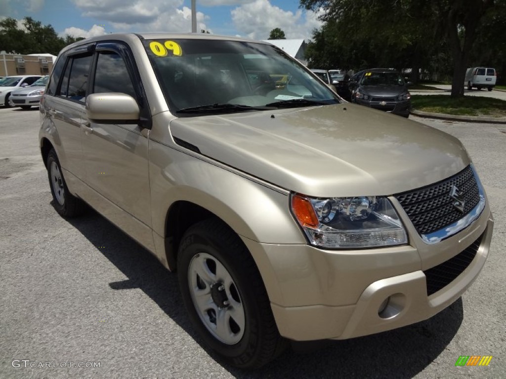 2009 Grand Vitara Premium - Sandstorm Metallic / Beige photo #11