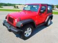Flame Red - Wrangler X 4x4 Photo No. 1