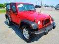 Flame Red - Wrangler X 4x4 Photo No. 2