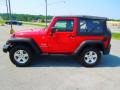 Flame Red - Wrangler X 4x4 Photo No. 4