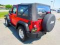 Flame Red - Wrangler X 4x4 Photo No. 5