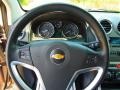 Black/Light Titanium 2012 Chevrolet Captiva Sport LTZ AWD Steering Wheel